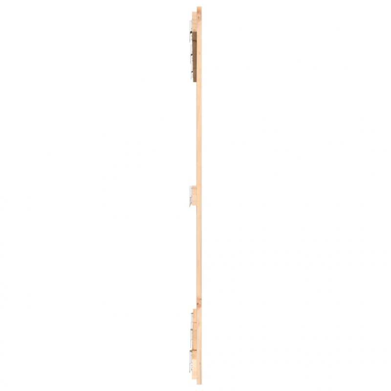 Wezgłowie łóżka, 127,5x3x110 cm, lite drewno sosnowe