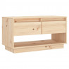 Szafka pod telewizor, 74x34x40 cm, lite drewno sosnowe