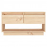 Szafka pod telewizor, 74x34x40 cm, lite drewno sosnowe