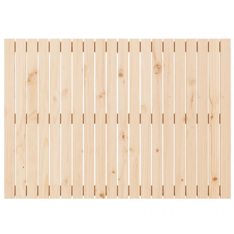 Wezgłowie łóżka, 127,5x3x90 cm, lite drewno sosnowe