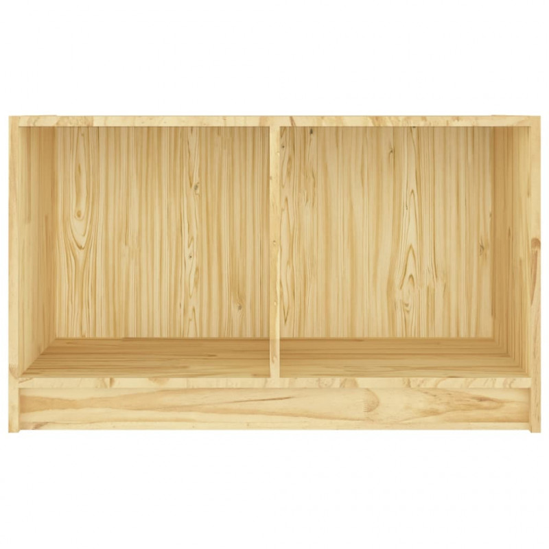 Szafka pod TV, 70x33x42 cm, lite drewno sosnowe