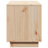 Szafka pod telewizor, 110,5x35x44 cm, lite drewno sosnowe