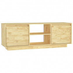 Szafka pod telewizor, 110x30x40 cm, lite drewno sosnowe