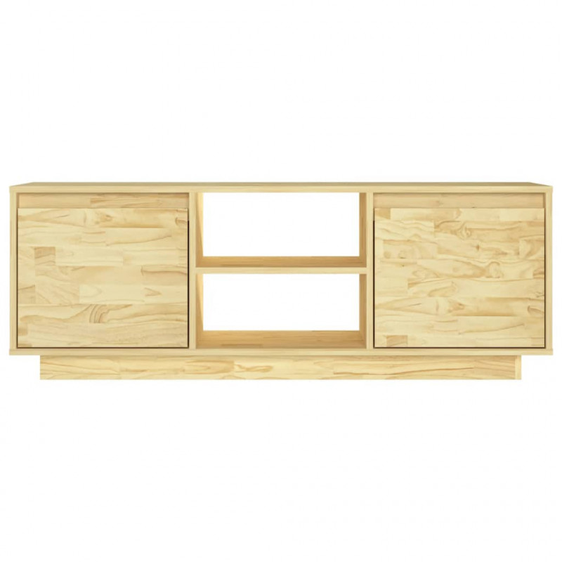Szafka pod telewizor, 110x30x40 cm, lite drewno sosnowe