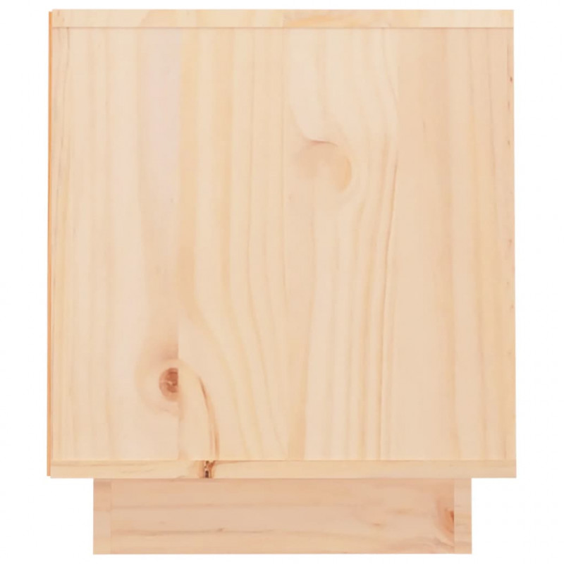 Szafka pod TV, 70x34x40 cm, lite drewno sosnowe