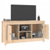 Szafka pod telewizor, 103x36,5x52 cm, lite drewno sosnowe