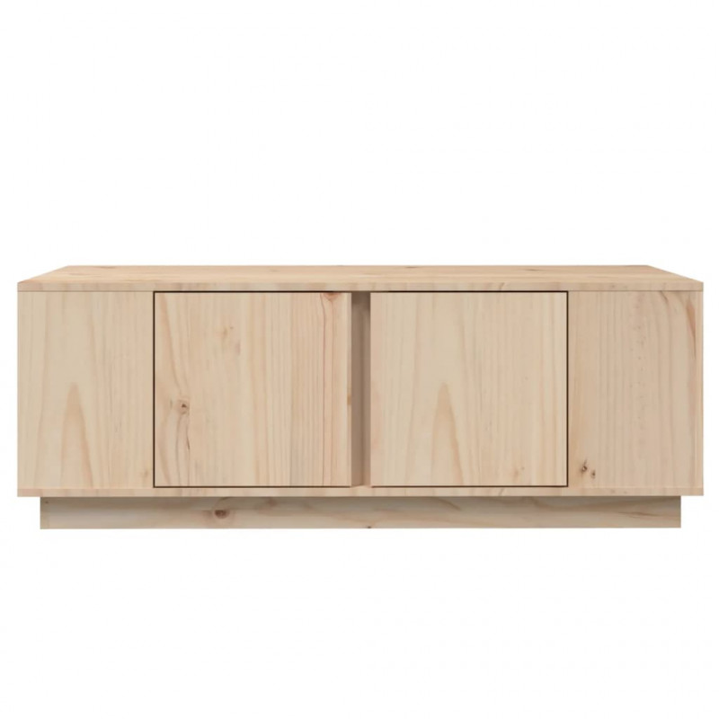 Stolik kawowy, 110x50x40 cm, lite drewno sosnowe