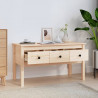 Stolik kawowy, 102x49x55 cm, lite drewno sosnowe