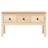 Stolik kawowy, 102x49x55 cm, lite drewno sosnowe