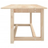 Stolik kawowy, 110x55x45 cm, lite drewno sosnowe