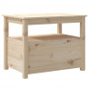 Stolik kawowy, 71x49x55 cm, lite drewno sosnowe