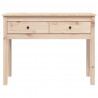 Stolik konsolowy, 100x35x75 cm, lite drewno sosnowe
