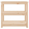 Stolik konsolowy, 80x40x74 cm, lite drewno sosnowe