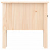 Stoliki boczne, 2 szt., 50x50x49 cm, lite drewno sosnowe