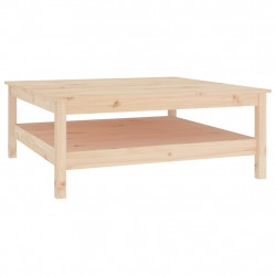 Stolik kawowy, 100x100x40 cm, lite drewno sosnowe