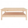Stolik kawowy, 100x100x40 cm, lite drewno sosnowe