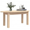 Stolik kawowy, 80x40x35 cm, lite drewno sosnowe