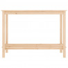 Stolik konsolowy, 110x40x80 cm, lite drewno sosnowe