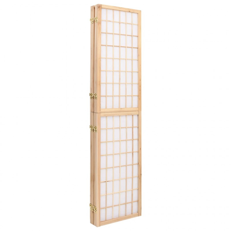 Składany parawan 4-panelowy w stylu japońskim, 160x170 cm