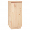 Szafka na buty, 35x35x80 cm, lite drewno sosnowe