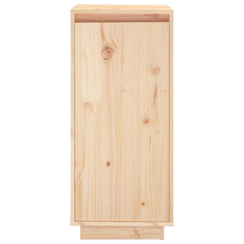 Szafka na buty, 35x35x80 cm, lite drewno sosnowe