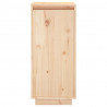 Szafka na buty, 35x35x80 cm, lite drewno sosnowe