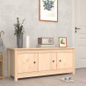 Szafka na buty, 110x38x45,5 cm, lite drewno sosnowe