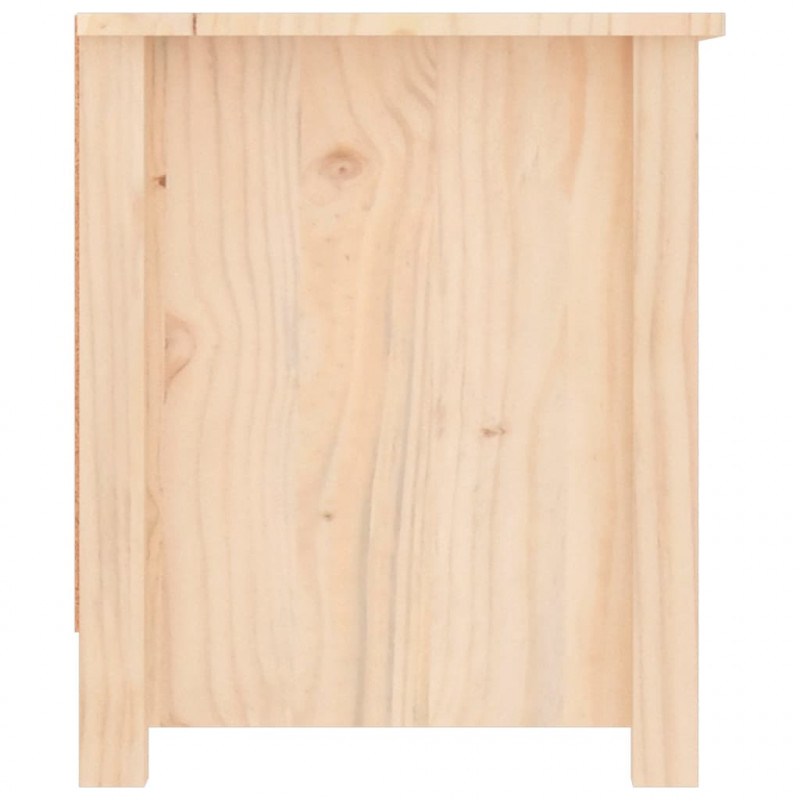 Szafka na buty, 110x38x45,5 cm, lite drewno sosnowe