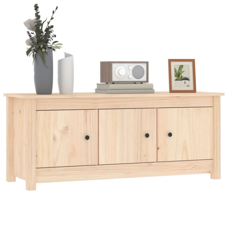 Szafka na buty, 110x38x45,5 cm, lite drewno sosnowe