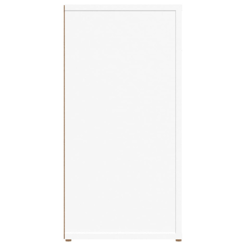 Komoda, biała, 100x30x59,5 cm, materiał drewnopochodny