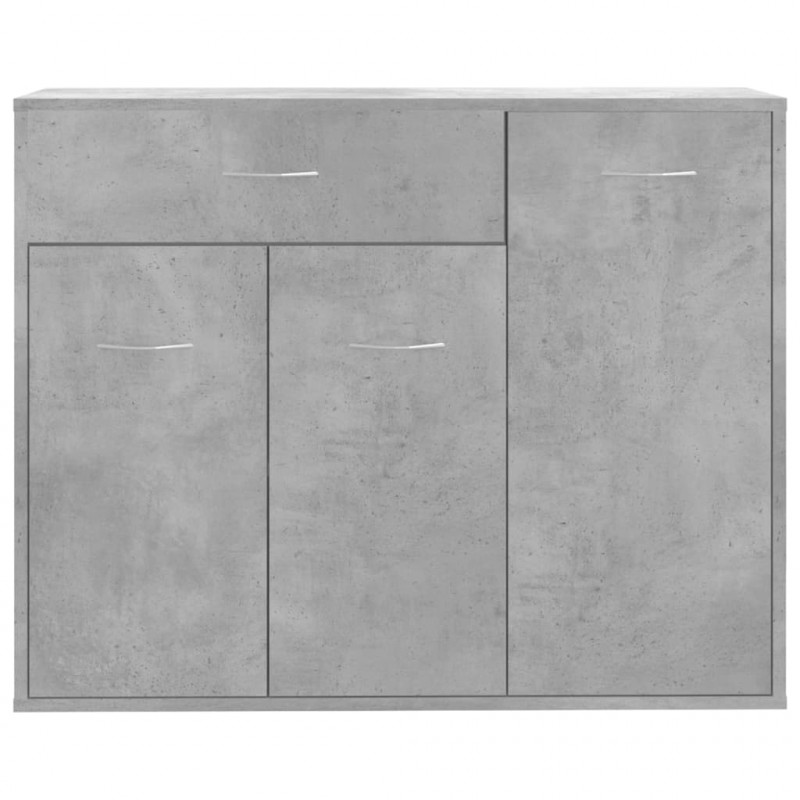 Szafka, szarość betonu, 88x30x70 cm, materiał drewnopochodny