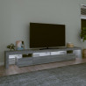 Szafka pod TV z oświetleniem LED szary dąb sonoma 260x36,5x40cm