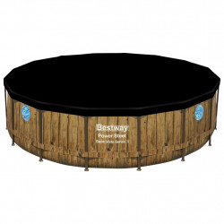 Bestway Basen Power Steel z zestawem akcesoriów, 488x122 cm