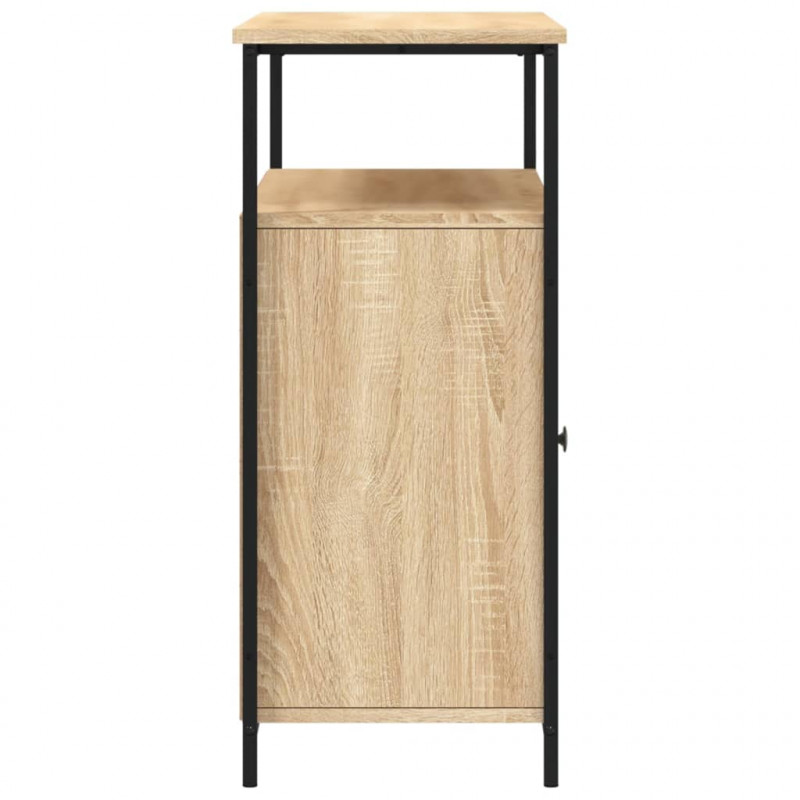 Szafka, dąb sonoma, 100x35x80 cm, materiał drewnopochodny