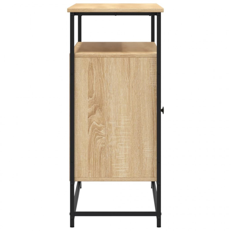 Komoda, dąb sonoma, 100x35x80 cm, materiał drewnopochodny