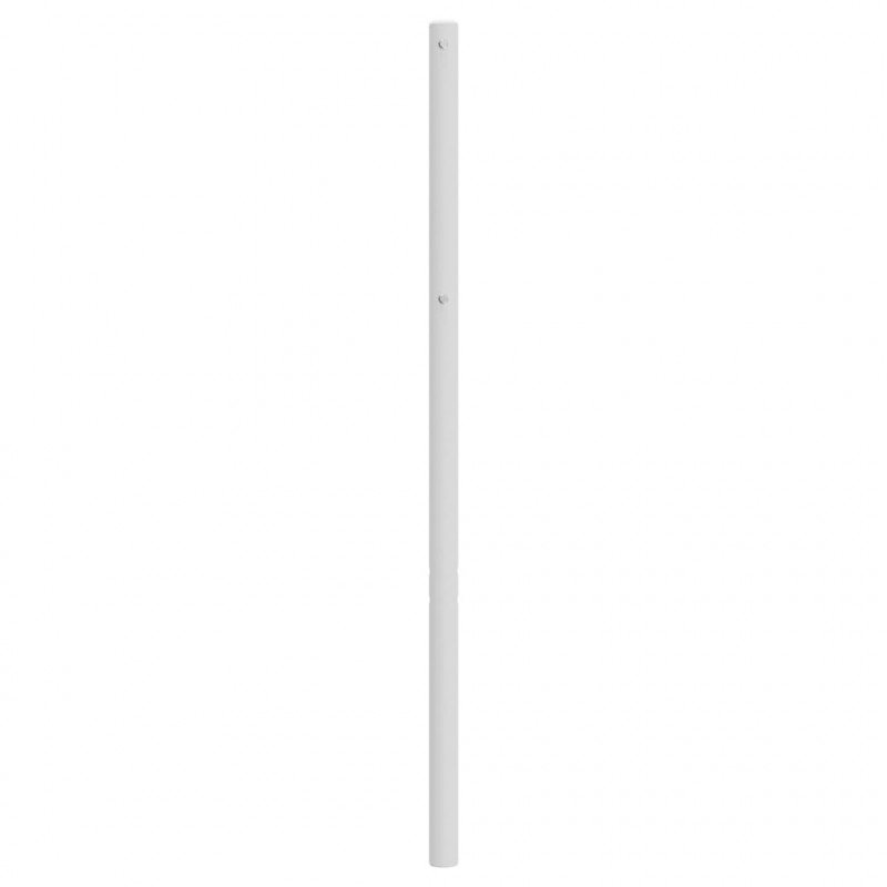 Metalowe wezgłowie, białe, 107 cm