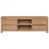Szafka pod TV, 115x30x40 cm, lite drewno tekowe