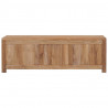 Szafka pod TV, 115x30x40 cm, lite drewno tekowe