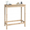 Stolik barowy, 100x50x110 cm, lite drewno sosnowe