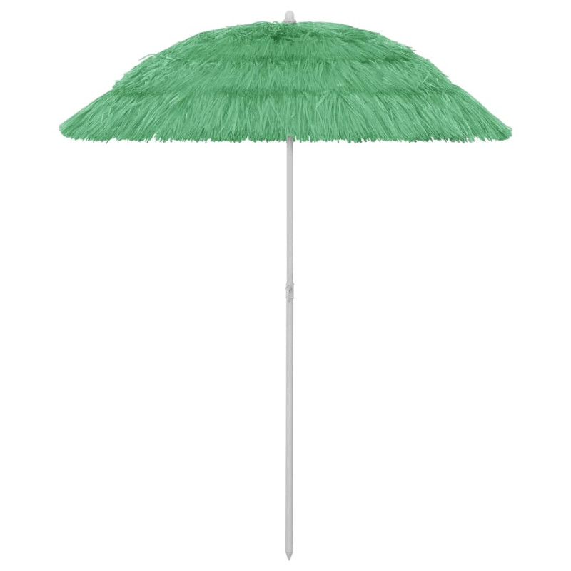 Parasol plażowy w hawajskim stylu, zielony, 180 cm