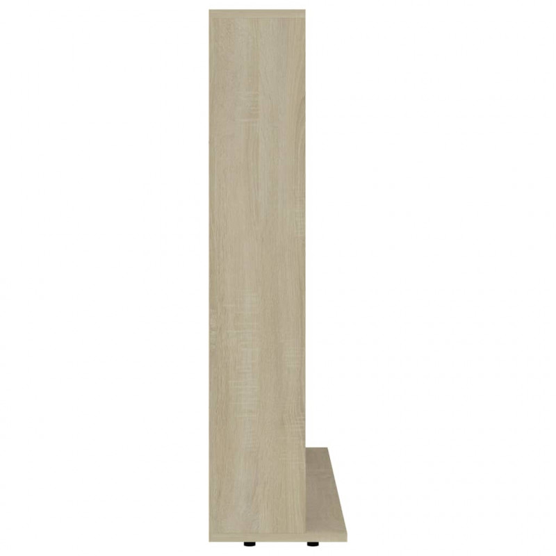 Szafka na płyty CD, dąb sonoma, 102 x 23 x 89,5 cm