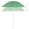 Parasol plażowy w hawajskim stylu, zielony, 180 cm
