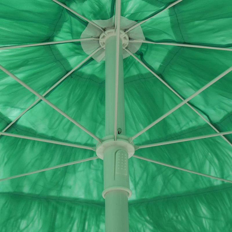 Parasol plażowy w hawajskim stylu, zielony, 180 cm