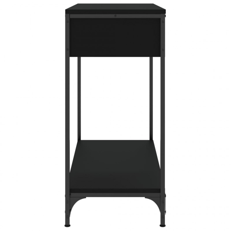 Stolik konsolowy, czarny, 75x34,5x75 cm