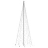 Choinka z kołkiem gruntowym, 3000 niebieskich LED, 800 cm