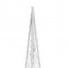 Choinka stożkowa z lampek, 30 LED, ciepła biel, 60 cm, akryl