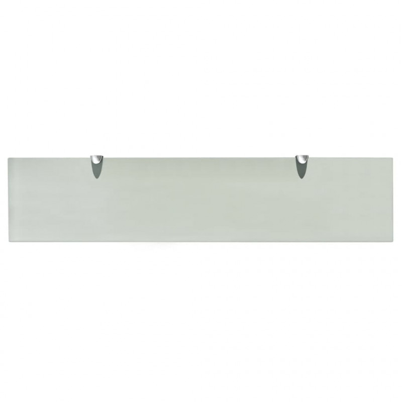 Półki szklane, 2 szt., 90 x 20 cm, 8 mm