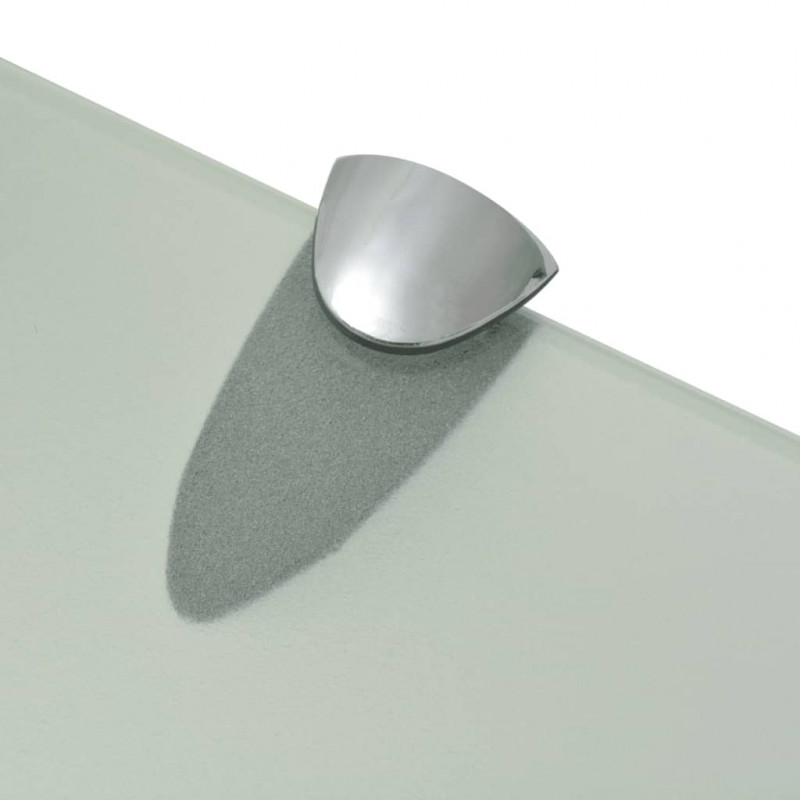 Półki szklane, 2 szt., 90 x 20 cm, 8 mm