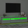Szafka pod TV z oświetleniem LED, szary dąb sonoma,195x35x40 cm