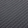 Stolik boczny, antracytowy, 54x54x36,5 cm, plastikowy